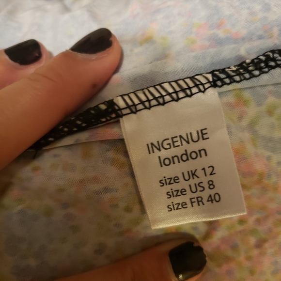Ingenue Blue Midi Dress - Picture 10 of 11
